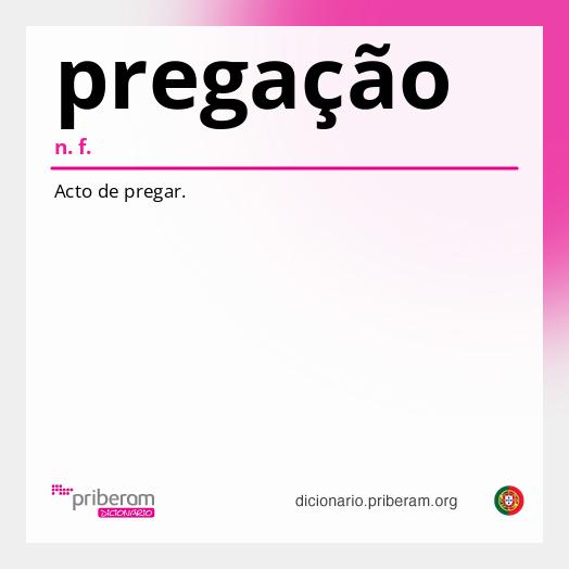 Significado de pregação